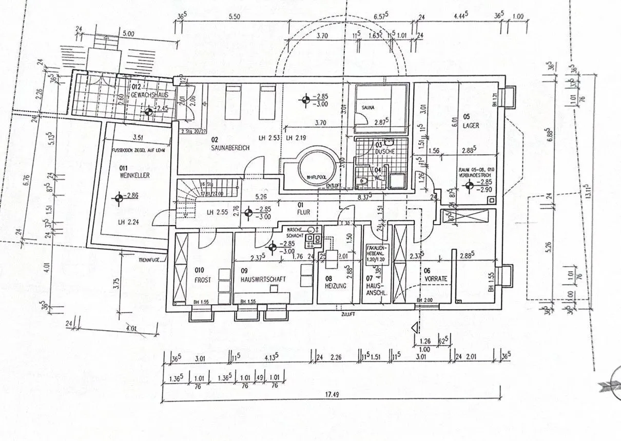 Grundriss UG