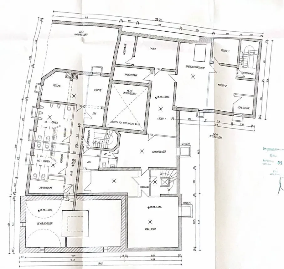 Grundriss UG