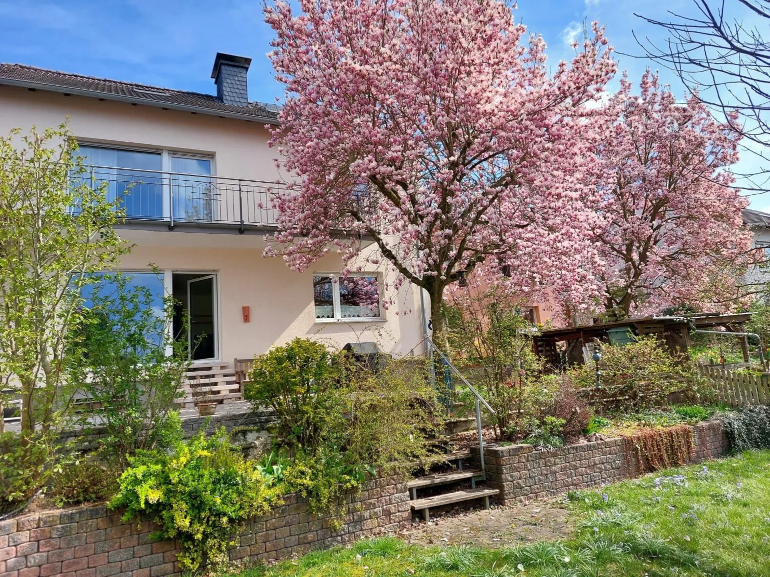 Haus Gartenseite