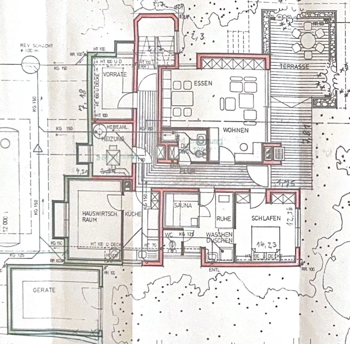 Grundriss UG