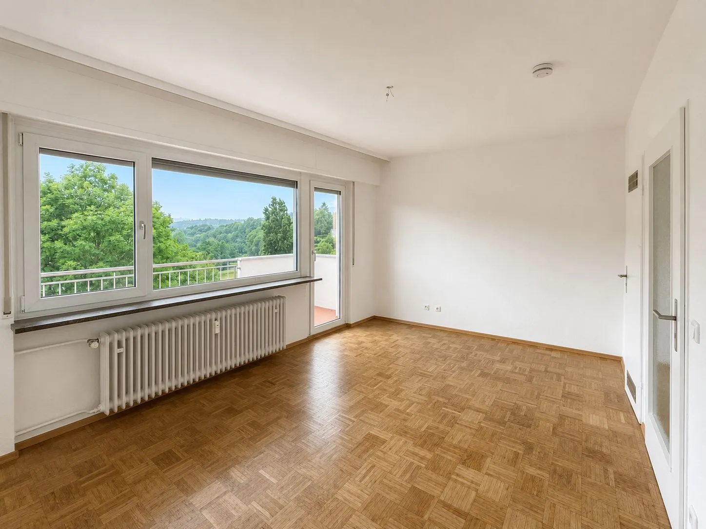 Wohnen mit Blick ins Grüne