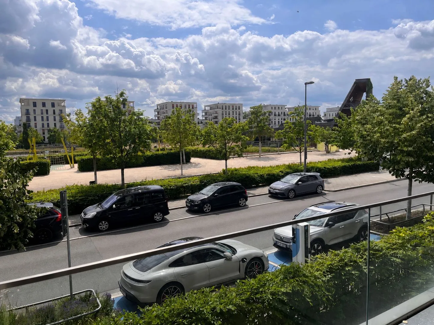 Ausblick Balkon
