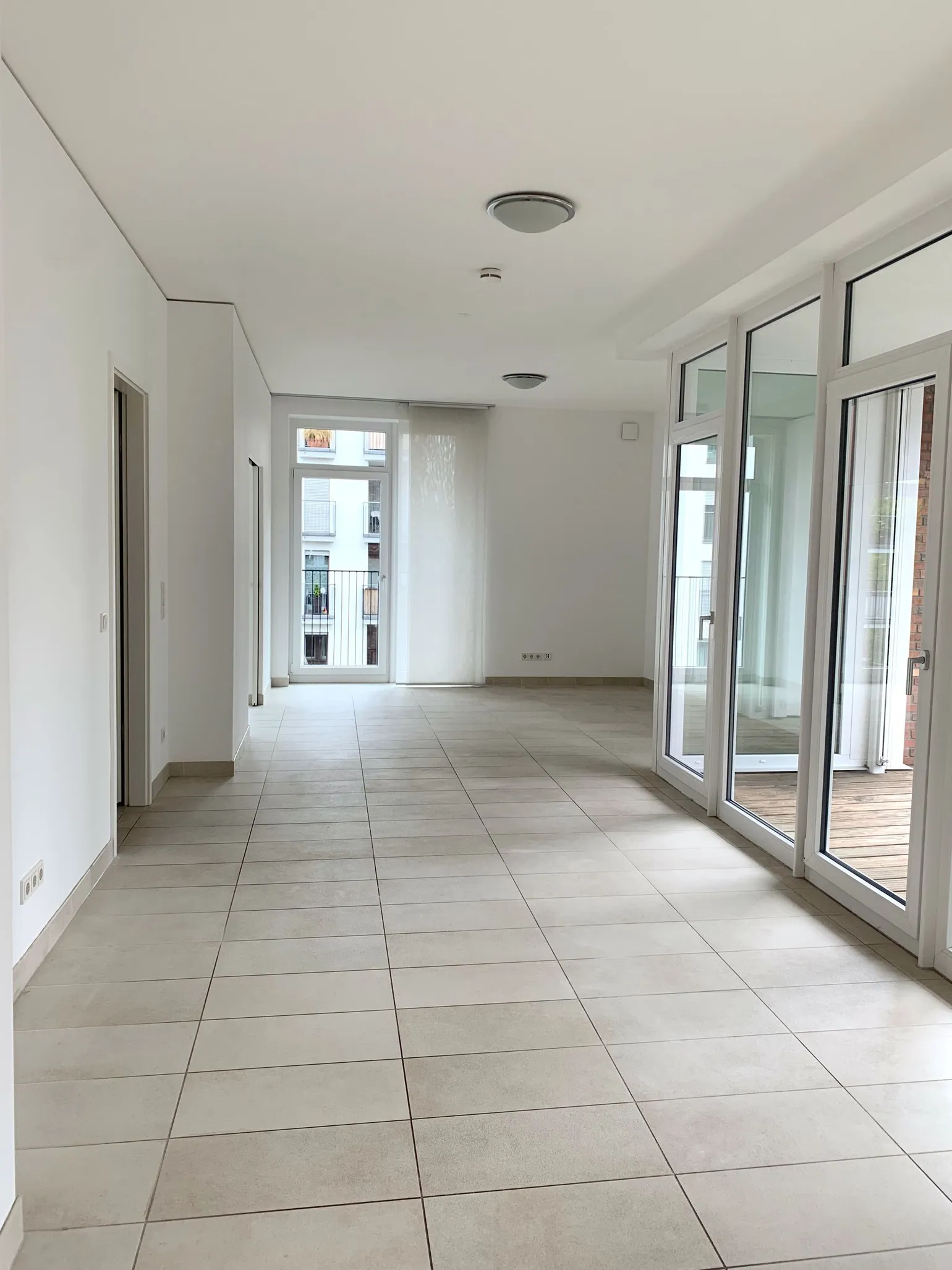 Blick Wohn-Essbereich