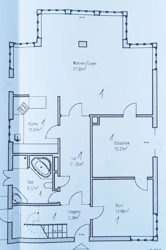 Grundriss Haupthaus EG