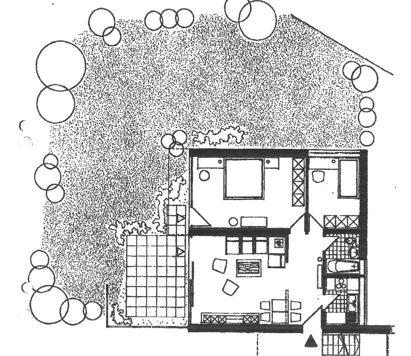 Grundriss Wohnung 1