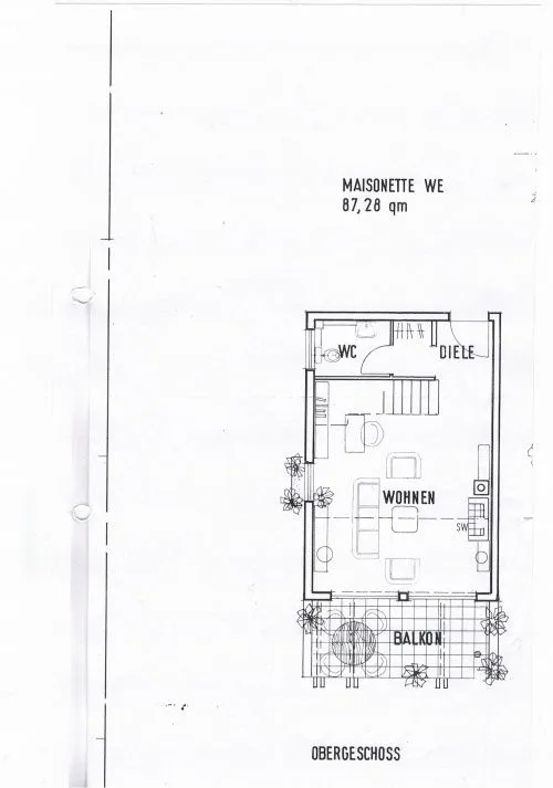 Grundriss Obergeschoss