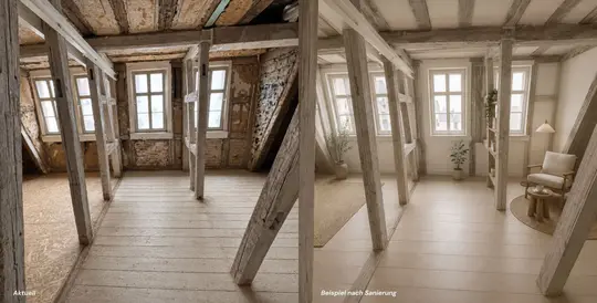 Kulturdenkmal - EFH mit Dachterrasse - mitten im Leben Sachsenhausen Nord