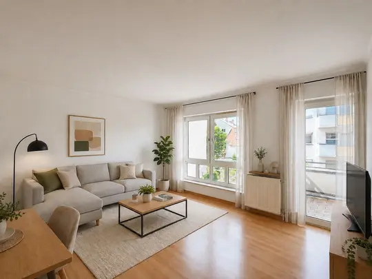 Ruhig wohnen mitten in Bockenheim – 2 Zimmer mit Balkon